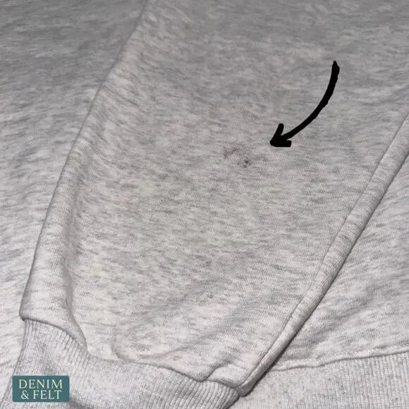 PARKE American Flag Cozy Hoodie Oversized Coastal Americana Lounge Pullover - Picture 9 of 12